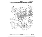 Hotpoint RB757GN6AD cabinet parts diagram