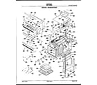 Hotpoint RK964GP3BG cabinet parts diagram