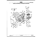 Hotpoint RF725GP3BG oven cavity diagram