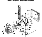 Hotpoint RF724GP3WH exhaust diagram
