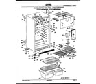 Hotpoint CTXY16EPJRWH cabinet parts diagram