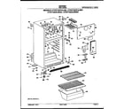 Hotpoint CTHY15CPJLAD cabinet parts diagram