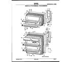 Hotpoint CTX21GRBRWH doors diagram