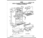 Hotpoint CTX18GRJRWH cabinet parts diagram