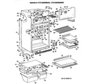 Hotpoint CTX19GRBRAD cabinet parts diagram
