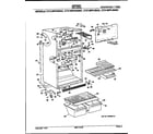 Hotpoint CTX18PPJRAD cabinet parts diagram