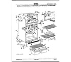 Hotpoint CTX18EPJRWH cabinet parts diagram