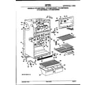 Hotpoint CTX18EPHRAD cabinet parts diagram