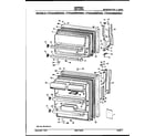 Hotpoint CTH24GRDRWH doors diagram