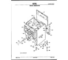 Hotpoint RB632G*R3 cabinet parts diagram