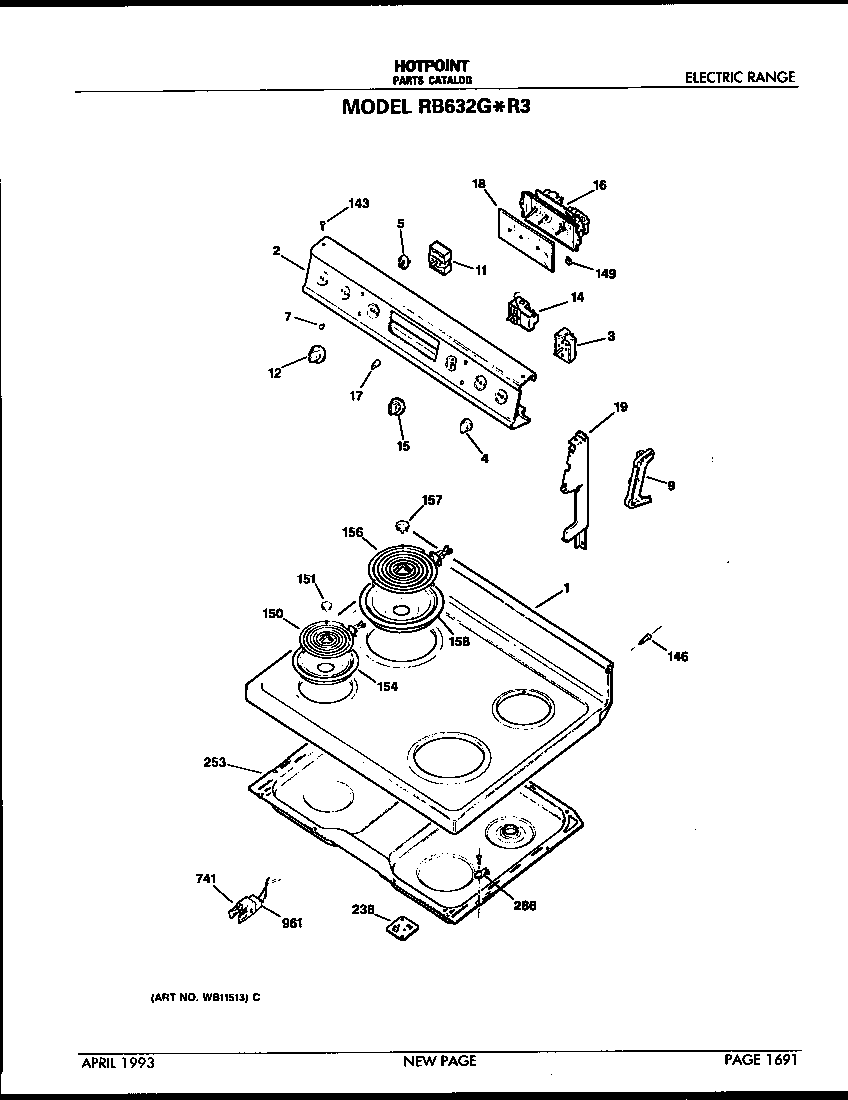 Control and cooktop