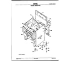Hotpoint RB524*R3 cabinet parts diagram