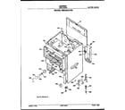 Hotpoint RB532G*R3 cabinet parts diagram