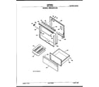 Hotpoint RB532G*R3 door and drawer diagram