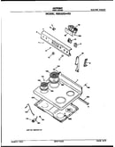 Control and cooktop