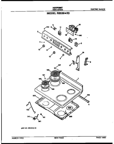 Control and cooktop