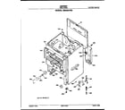 Hotpoint RB536*R3 cabinet parts diagram
