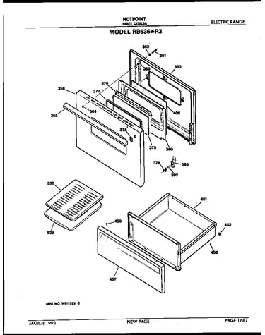 Door and drawer