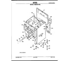 Hotpoint RB632G*R2 cabinet parts diagram