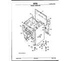 Hotpoint RB525*R3 cabinet parts diagram