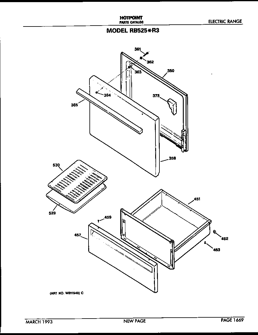 Door and drawer