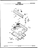 Control and cooktop