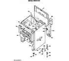 Hotpoint RB524*R2 cabinet parts diagram