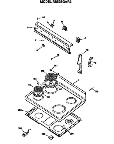 Control and cooktop