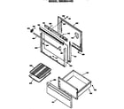 Hotpoint RB525G*R2 door and drawer diagram