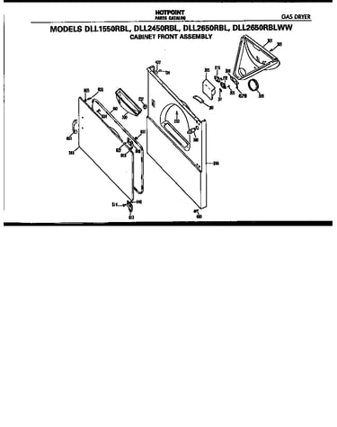 Cabinet front assembly