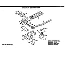 Gas valve and burner assembly