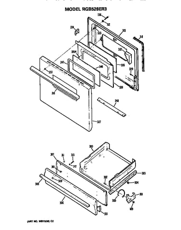 Oven door