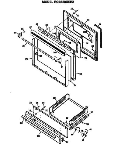 Oven door