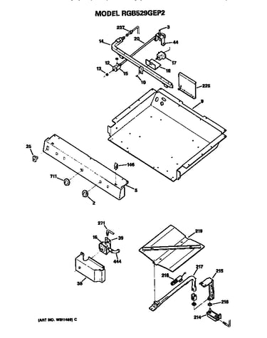 Burner section