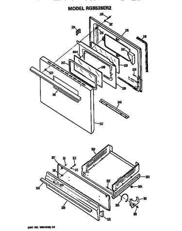 Oven door