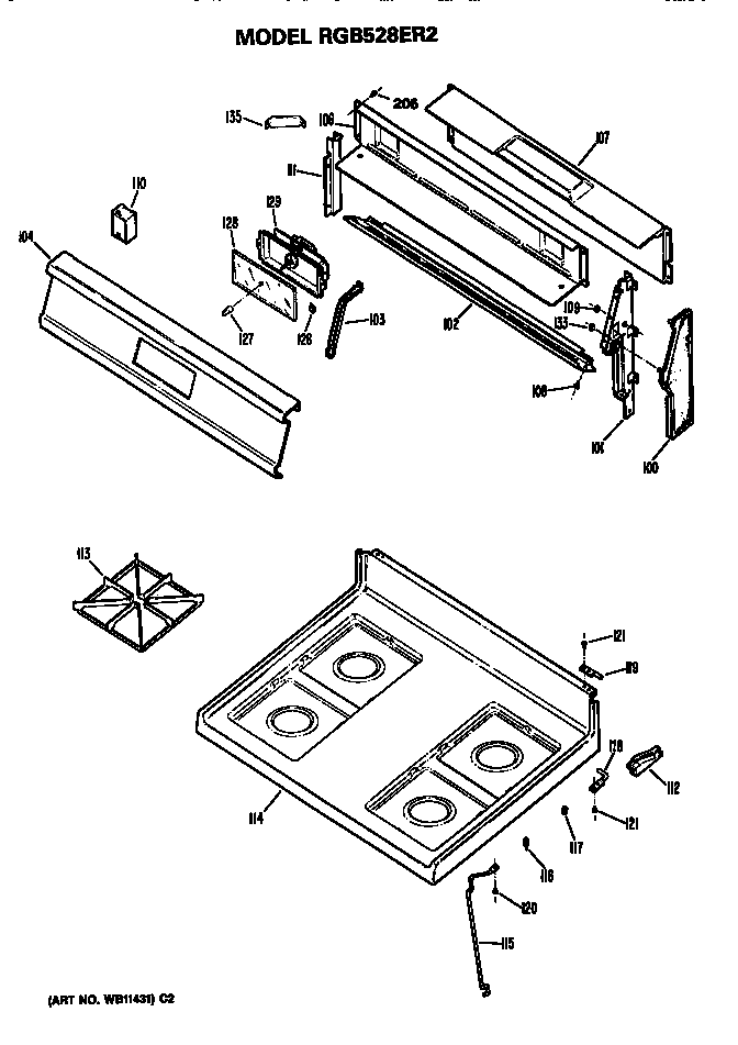 Parts diagram