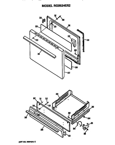 Oven door