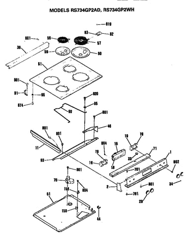 Control and cooktop