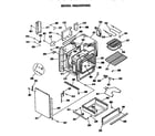 Hotpoint RS622GP2BG cabinet parts diagram