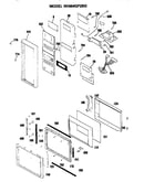 Control and door microwave