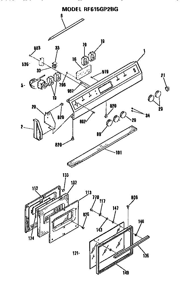 CONTROL AND DOOR