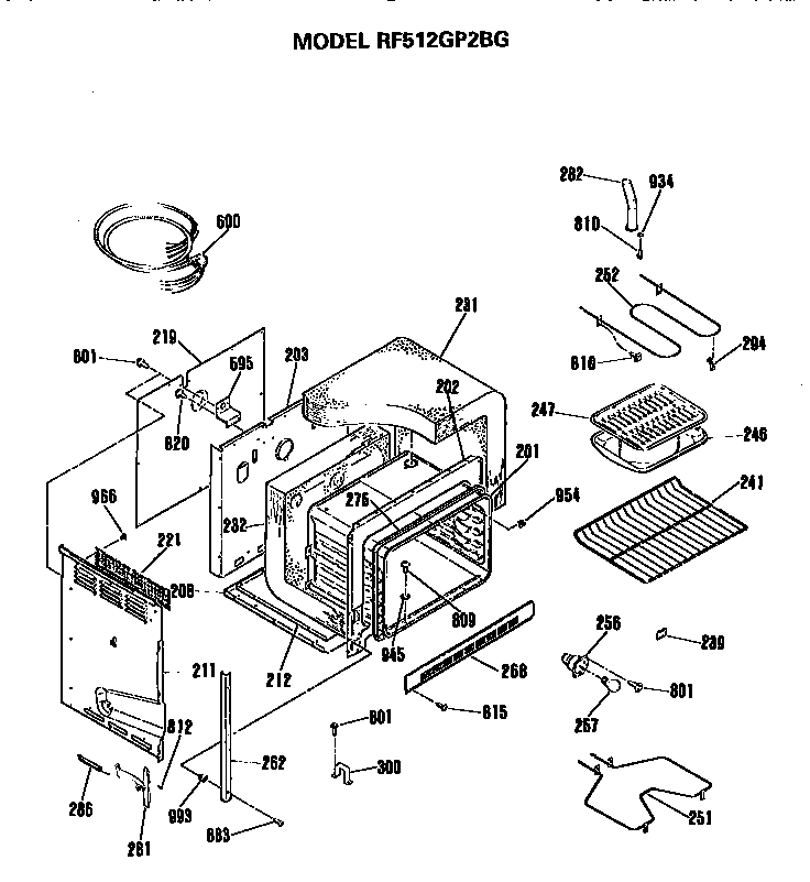 OVEN CAVITY