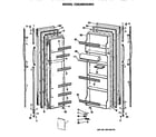 Hotpoint CSE20ERAWH doors diagram