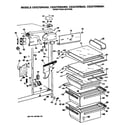 Hotpoint CSX27DRAAD fresh food section diagram