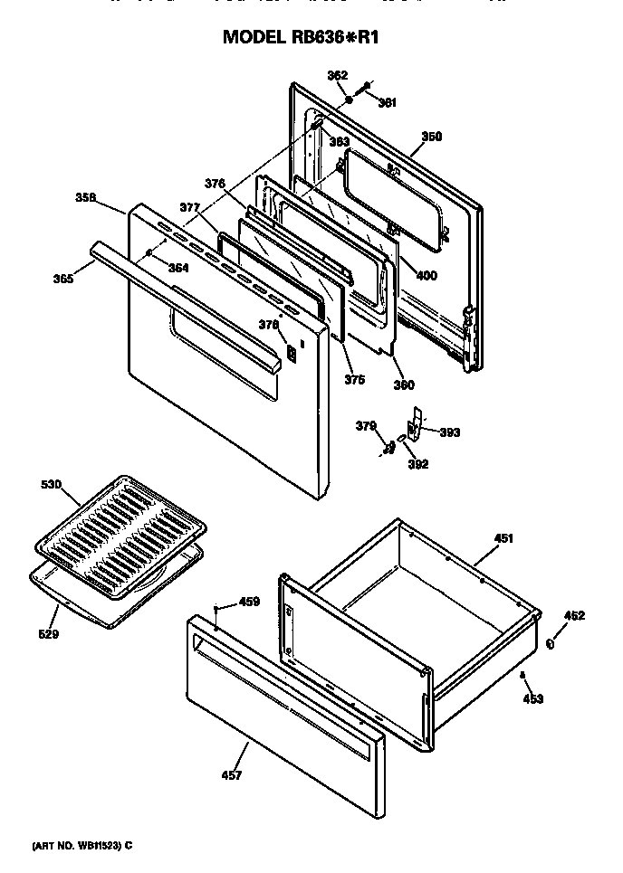 DOOR AND DRAWER