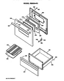 Door and drawer