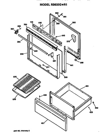 Door and drawer