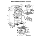 Hotpoint CTH18ERERHA cabinet parts diagram