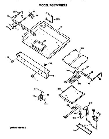 Burner section
