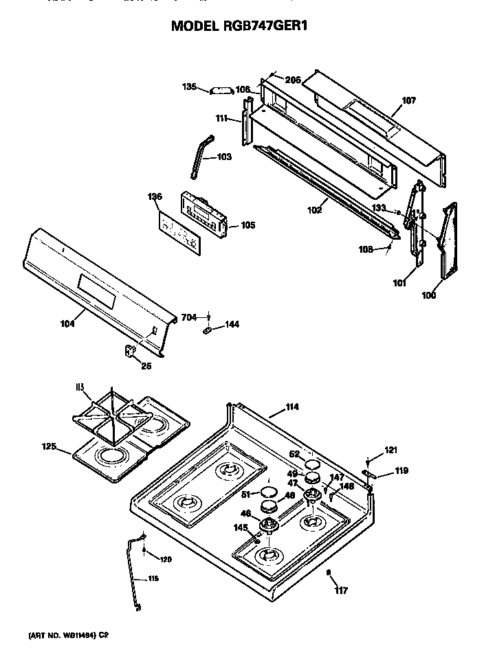 Parts diagram